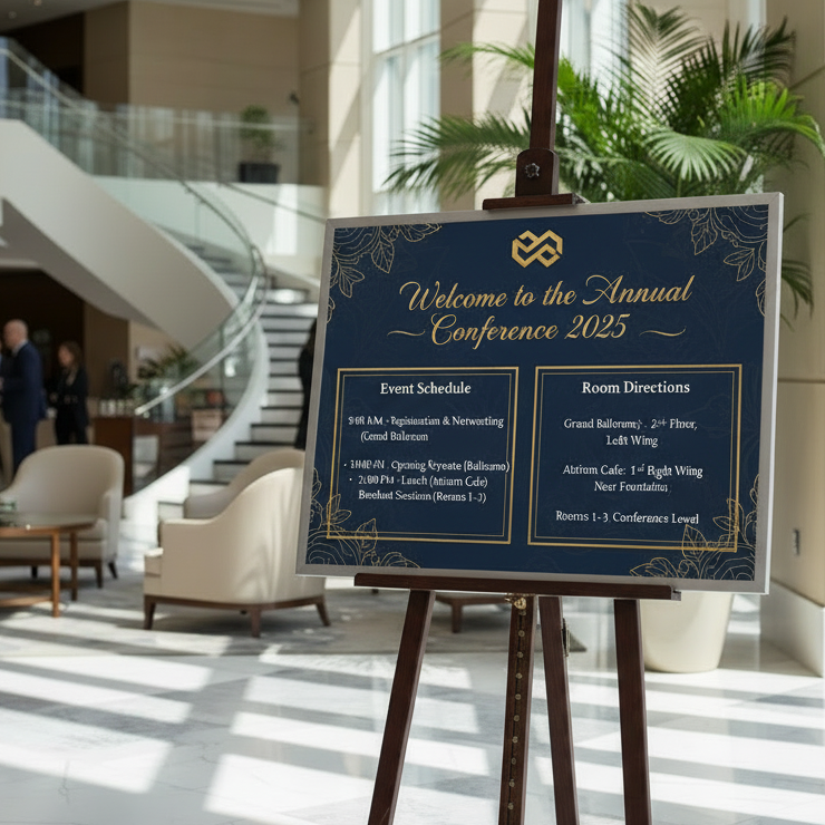 add more detail to the sign